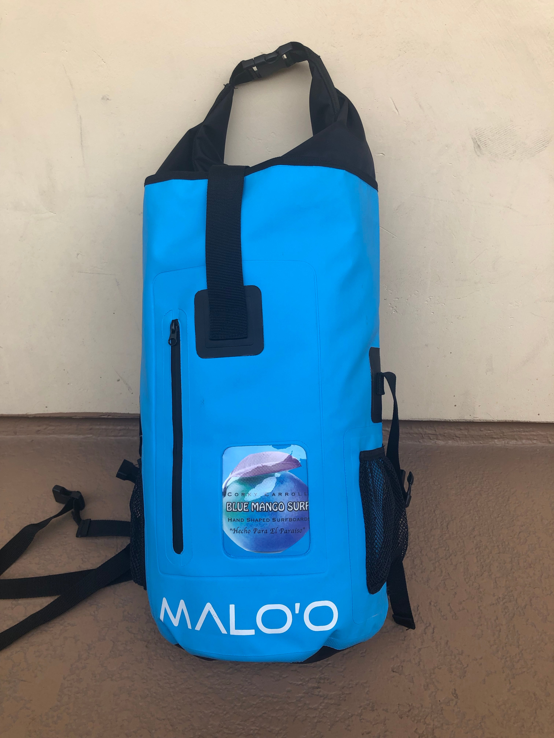 Malo'o Waterproof Dry Bag Backpack - Blue Mango Surf